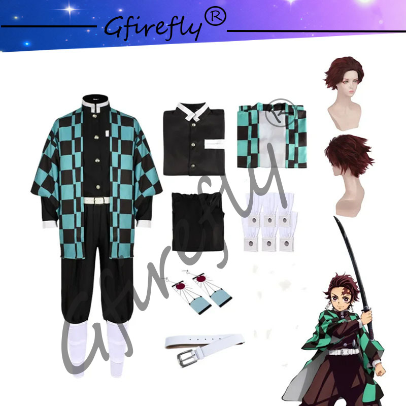 Cosplay Prop Sword - Kamado Tanjirou Cosplay Costume Katana Sword