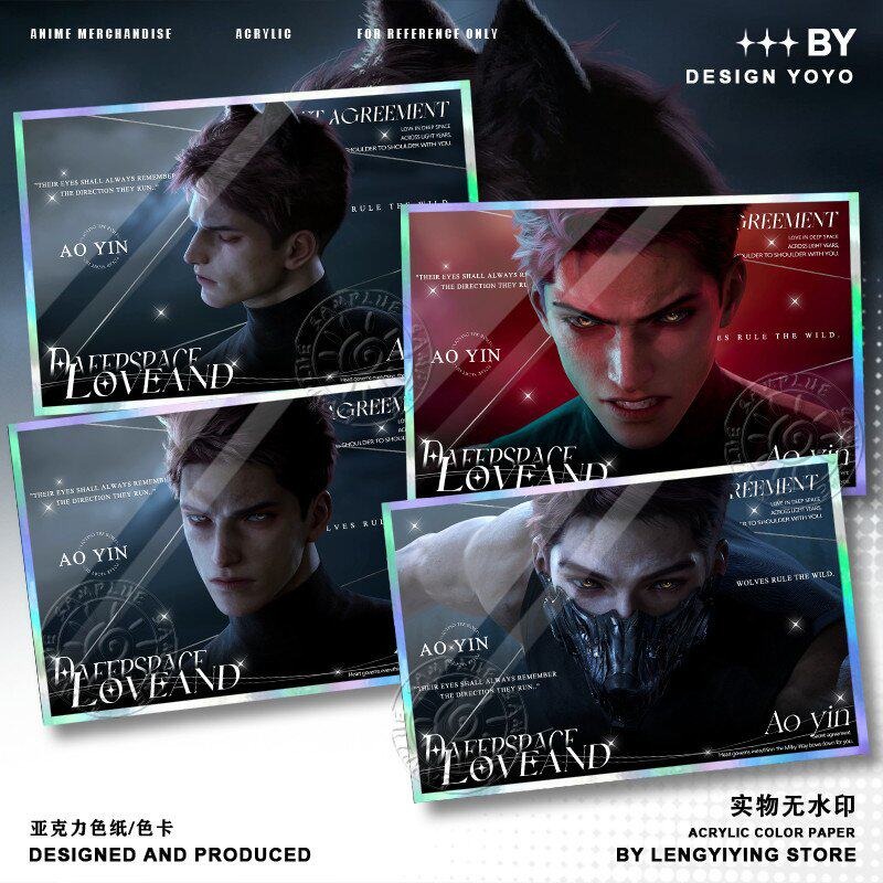 Anime Merchandise China - Valko‌ Double Flash Acrylic Colored Paper