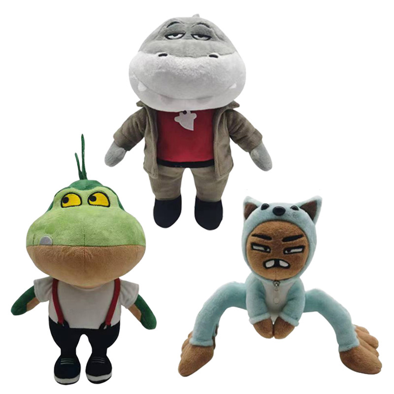 Anime Merchandise Plush Toys - The Bad Guys Piranha Shark Spider