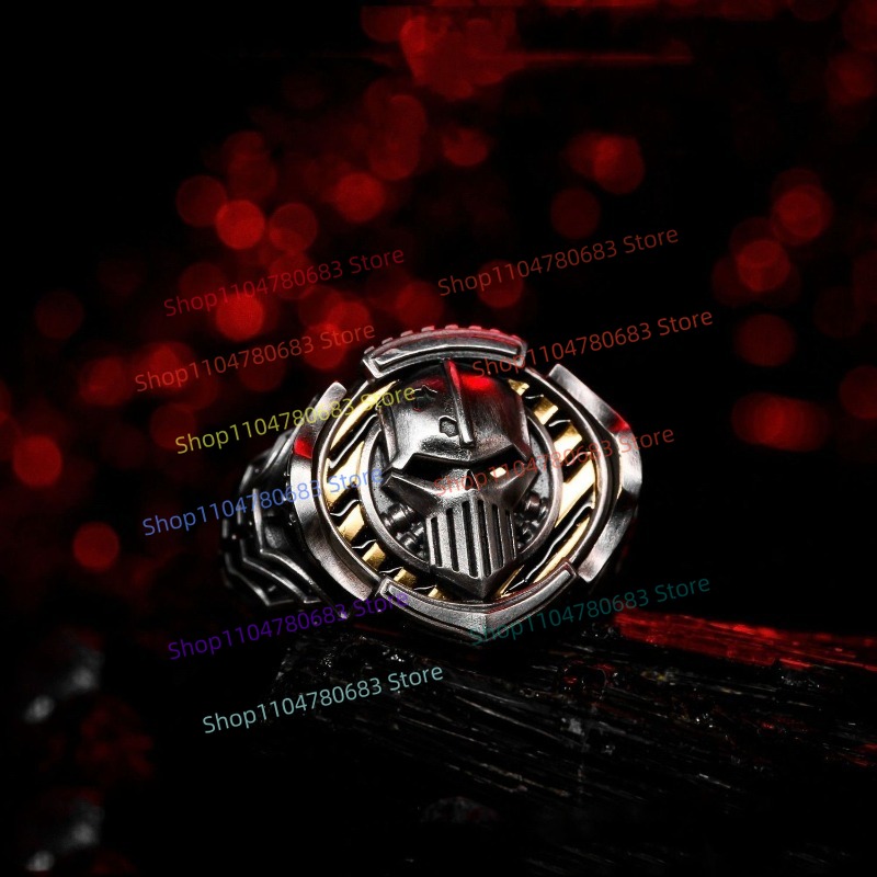 Anime Merchandise For Men - 40K Perturabo Signet Ring, Vintage Style