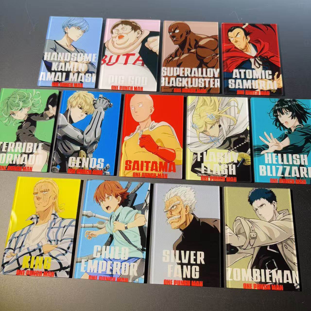 Anime Merchandise For Men - One-Punch Man Acrylic Magnetic Refrigerator Magnet