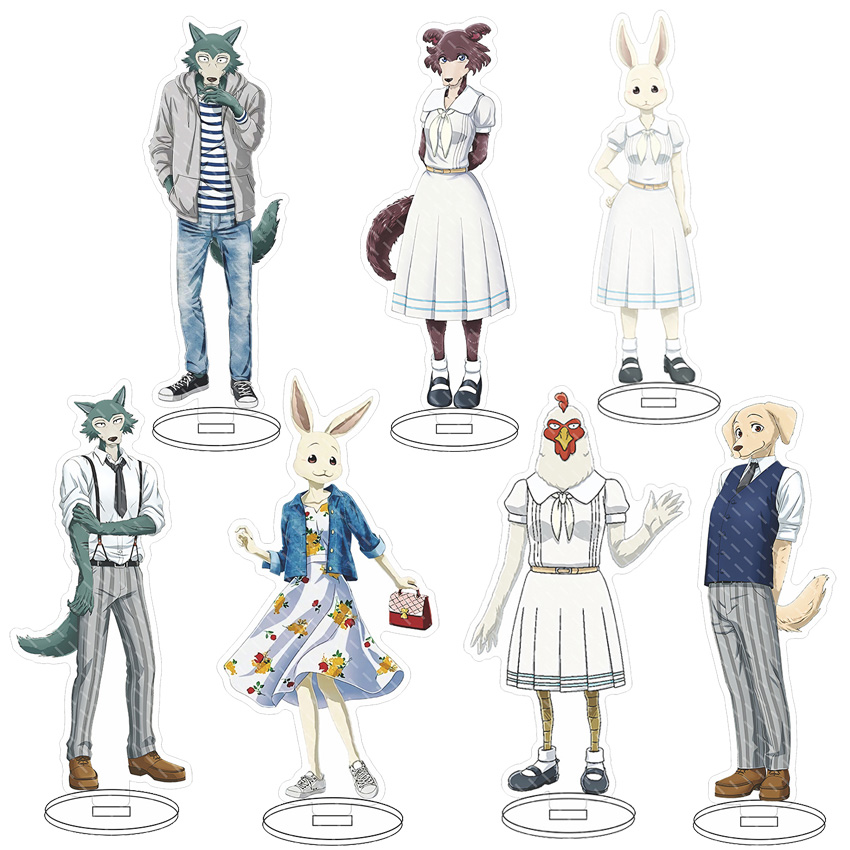 Anime Merchandise Collection - 16CM Anime BEASTARS Legoshi Louis Juno