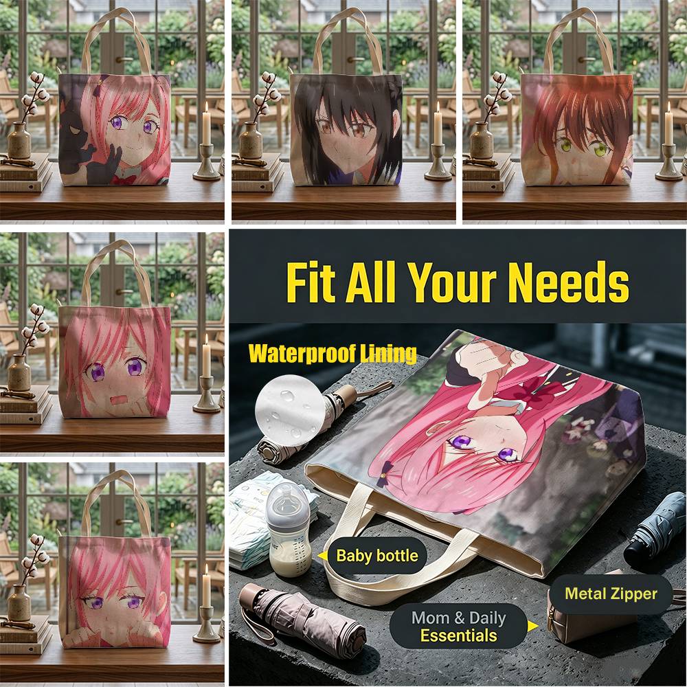 Anime Merch Shopping - Anime Kuromajo Official Merch Storage Bags