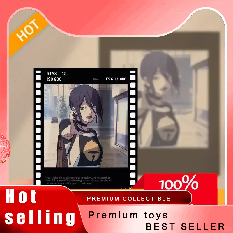Anime Merchandise For Men - Chainsaw Man Reze Arc Polaroid Style