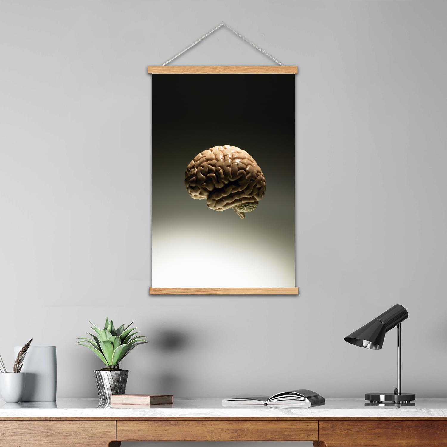 brain Framed Wall Painting Can - Art Print Framed recension och pris