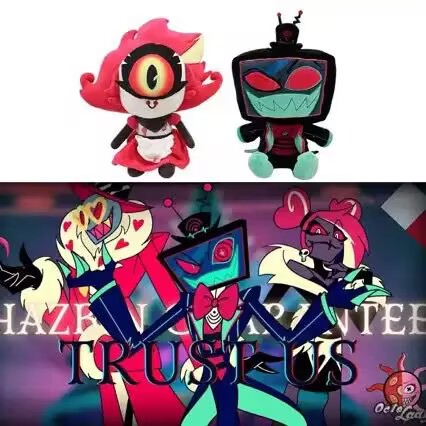 IN STOCK NEW Hazbin Hotel Plus - Anime Merchandise Plush Toys recension och pris