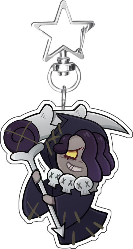6Cm Acrylic Keychain for Cooki - Anime Kingdom Merchandise recension och pris