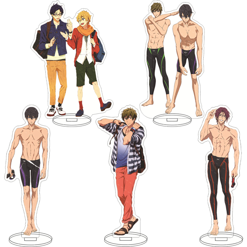 16CM Anime Acrylic Figure Free - Anime Merchandise Collection recension och pris