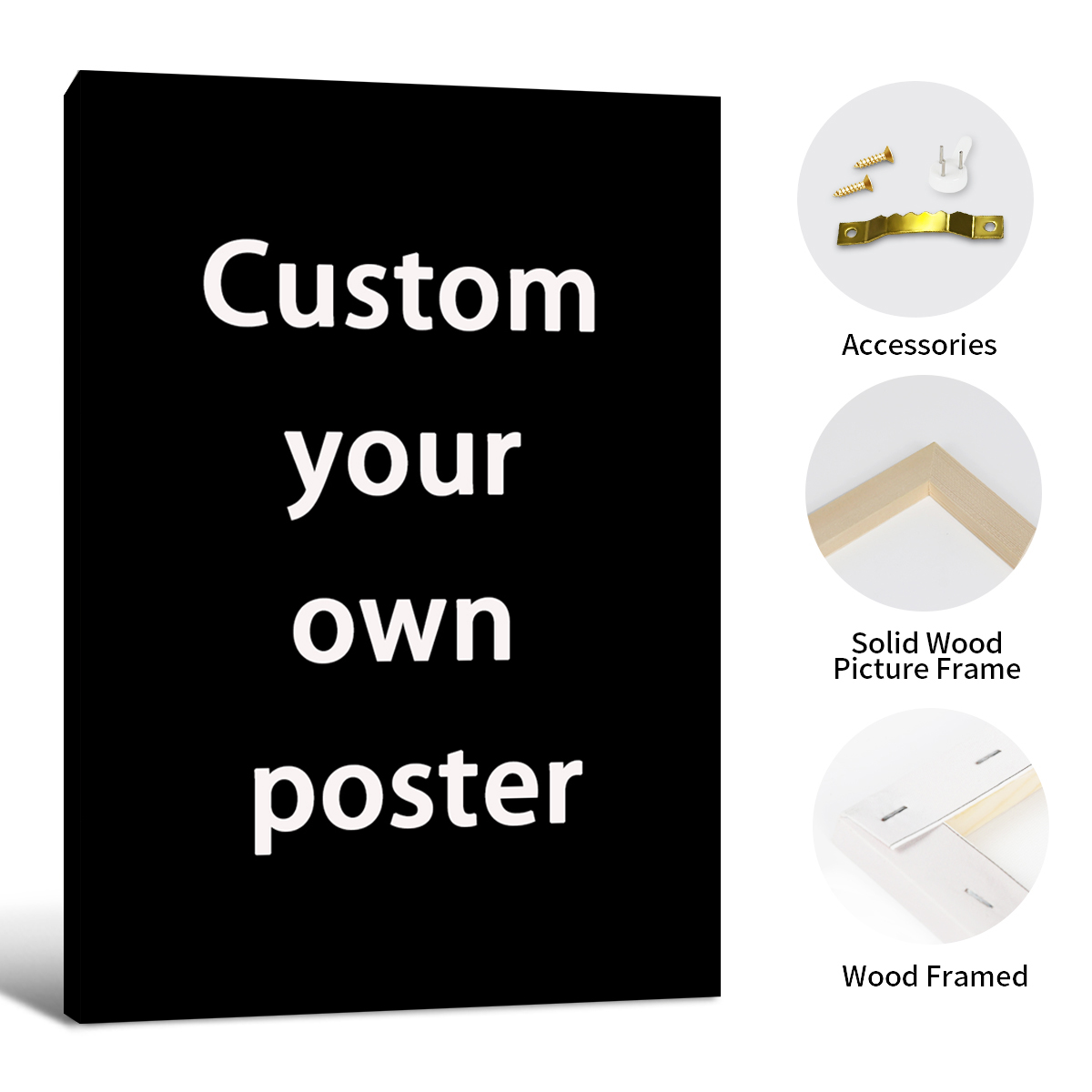 Custom posters framed wall art - Art Print Framed recension och pris