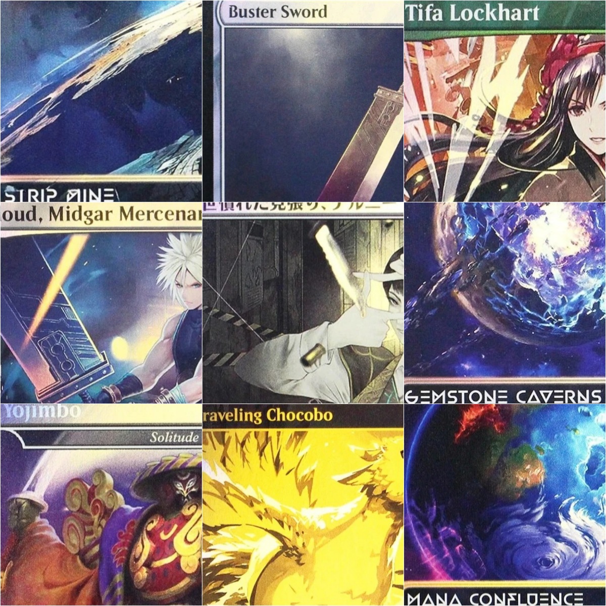 Foil 'Yojimbo/Magus Sisters/Bu - Themed Playing Card recension och pris