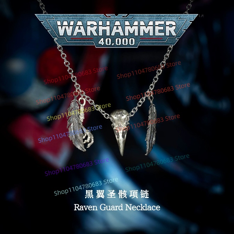 40K Raven Guard Necklace, Retr - Anime Merchandise For Men recension och pris