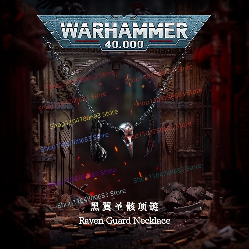 40K Raven Guard Necklace, Retr - Anime Merchandise For Men recension och pris