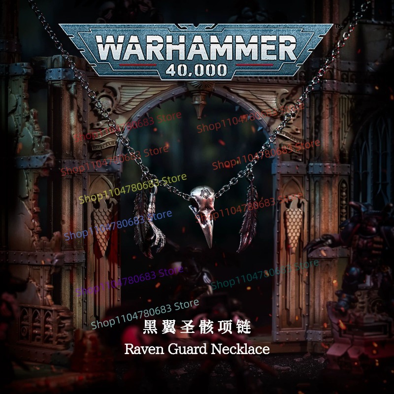 40K Raven Guard Necklace, Retr - Anime Merchandise For Men recension och pris