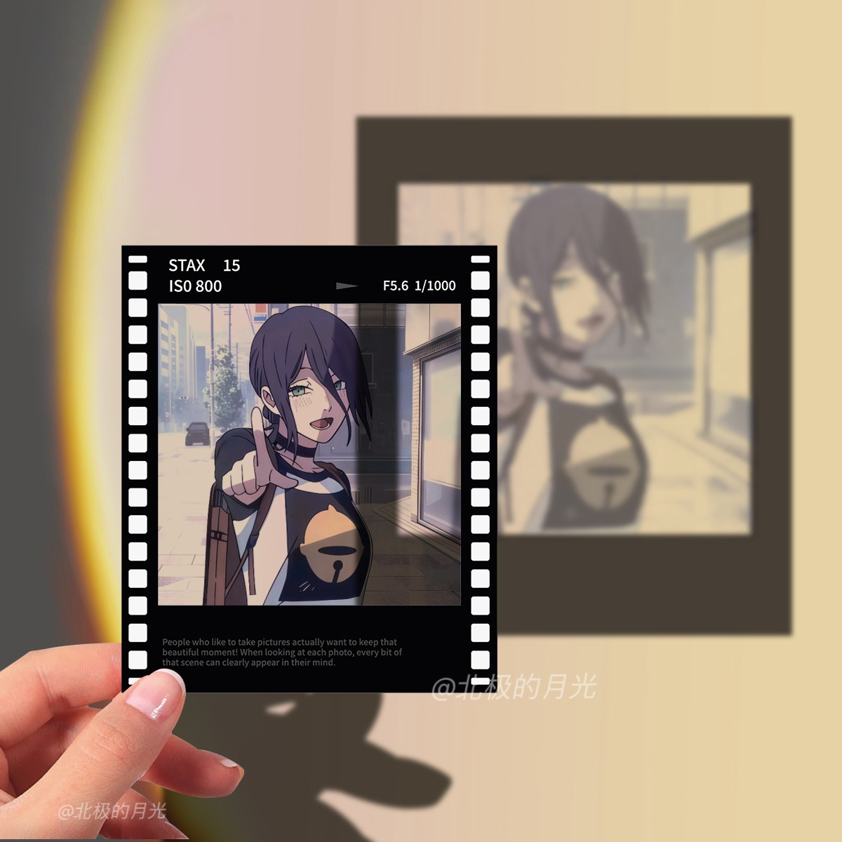 Chainsaw Man Reze Arc Polaroid - Anime Merchandise For Men recension och pris