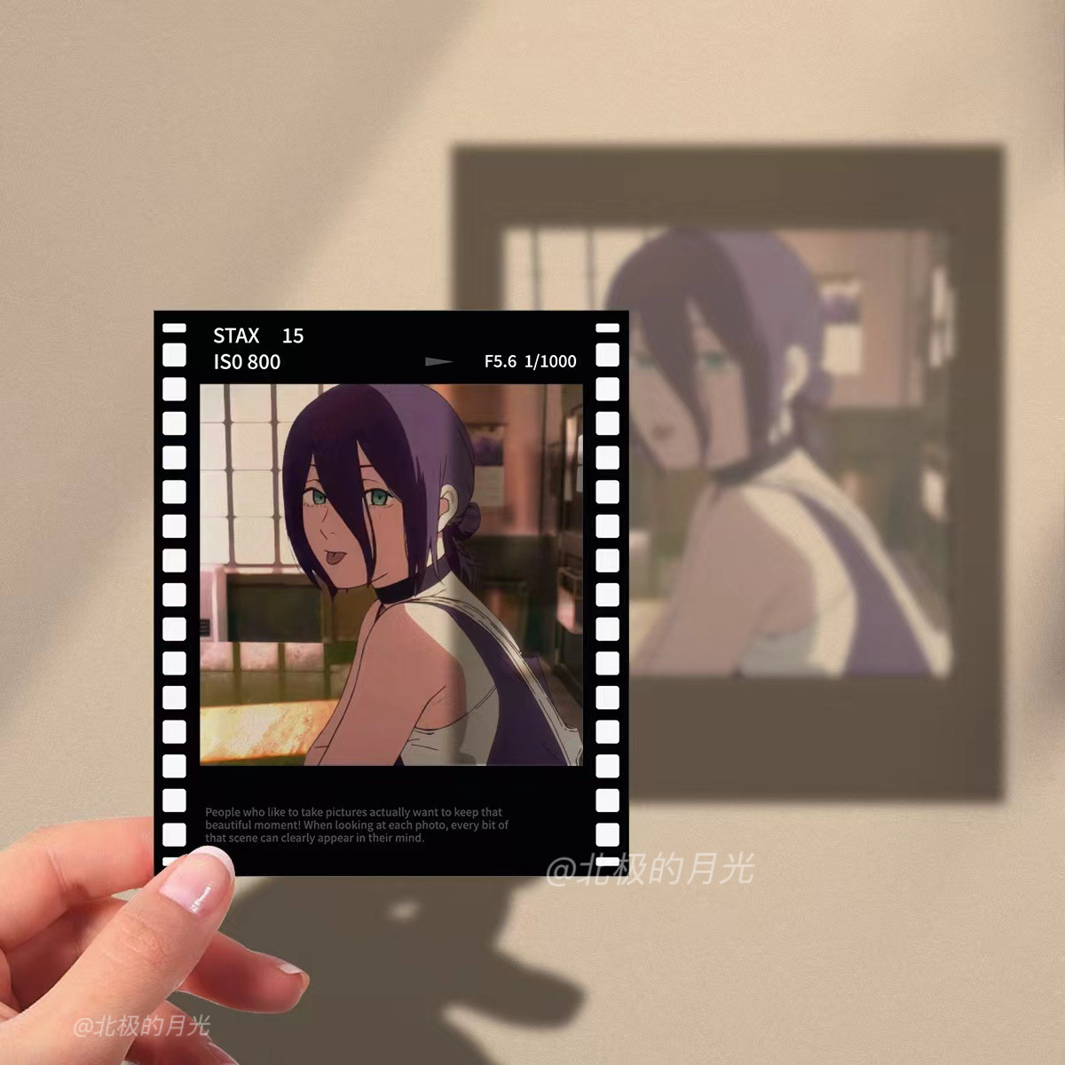 Chainsaw Man Reze Arc Polaroid - Anime Merchandise For Men recension och pris