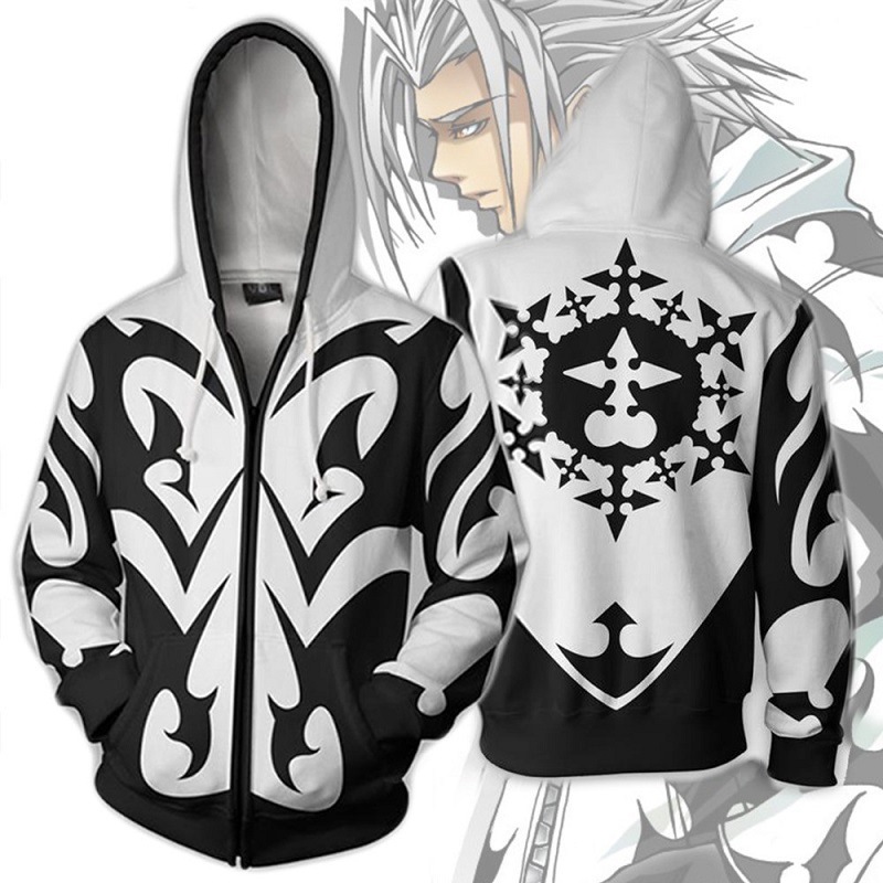 Kingdom Hearts 3D Anime Print  - Anime Merchandise Jacket recension och pris