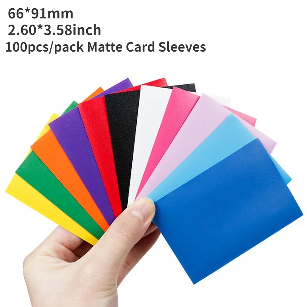 100PCS 66x91mm Matte Card Slee - Themed Playing Card recension och pris
