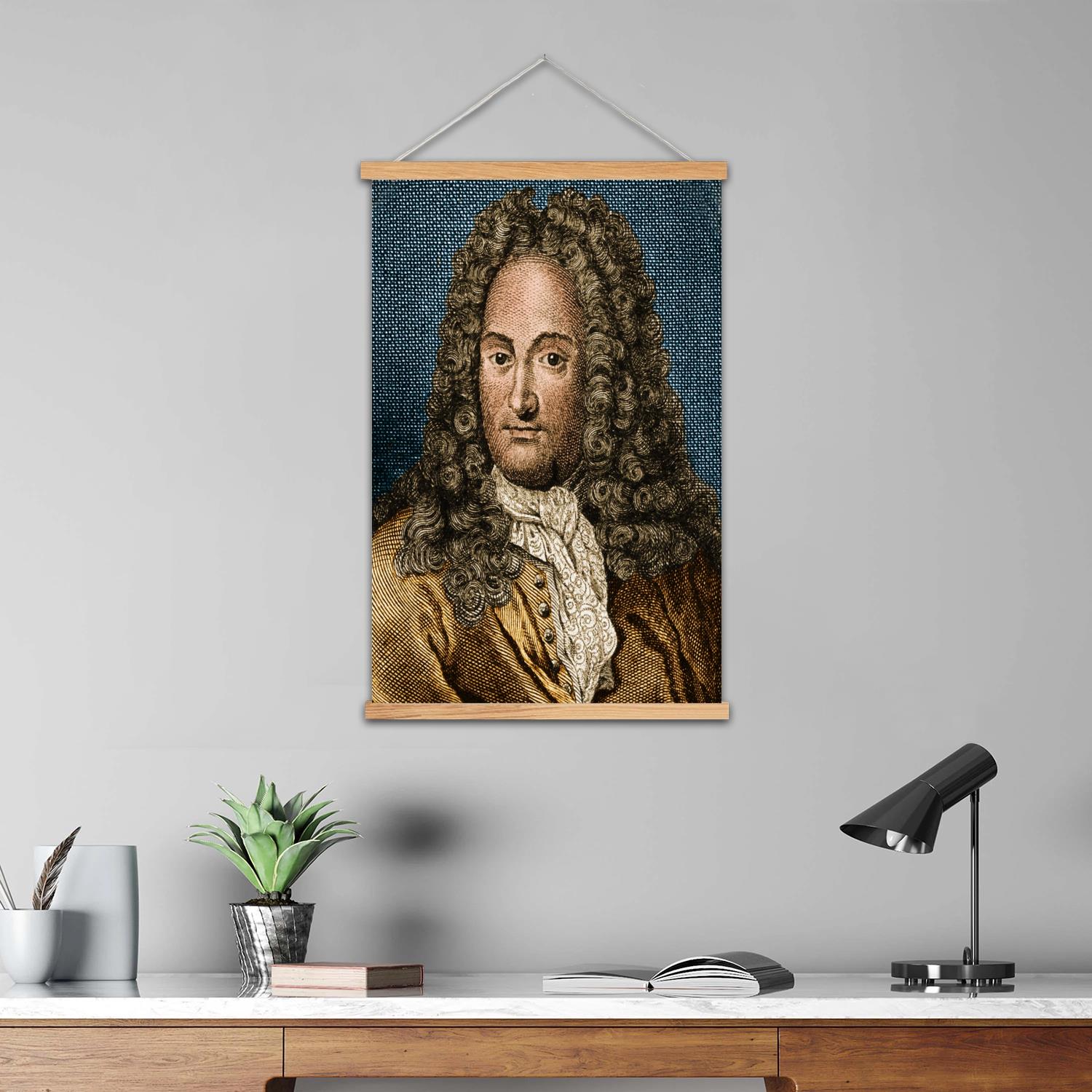 Voltaire Framed Wall Painting  - Art Print Framed recension och pris