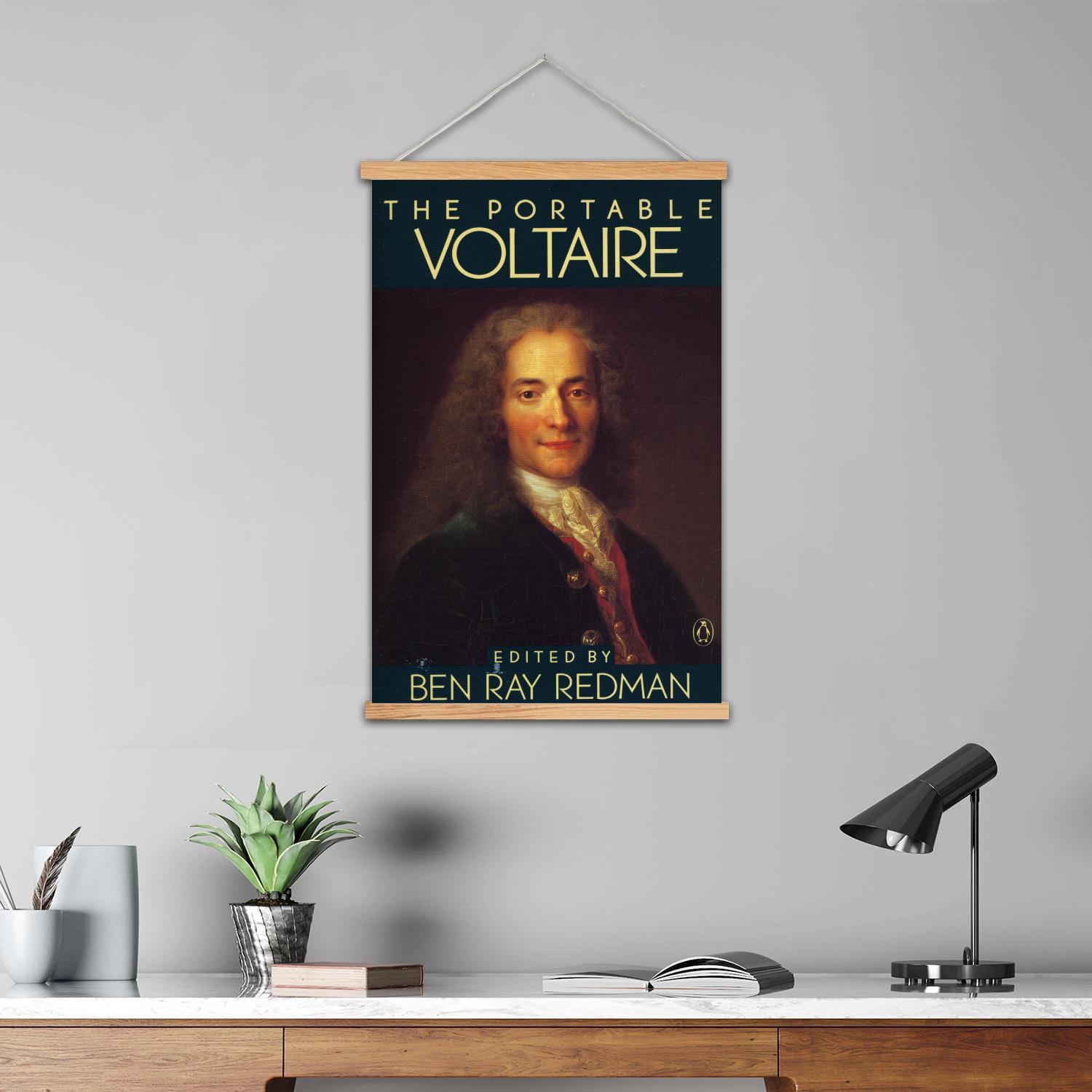Voltaire Framed Wall Painting  - Art Print Framed recension och pris