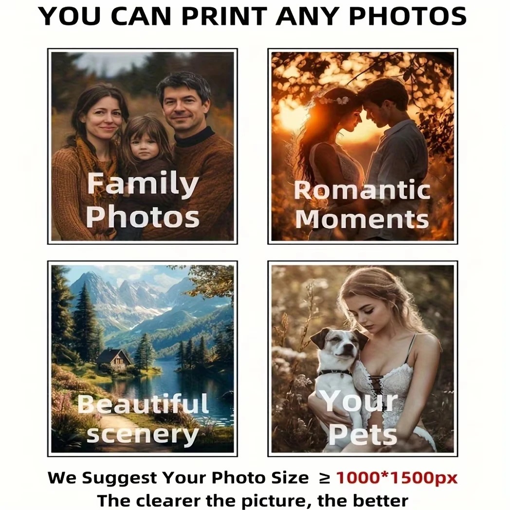 1 Personalized Photo Custom Ca - Art Print Framed recension och pris