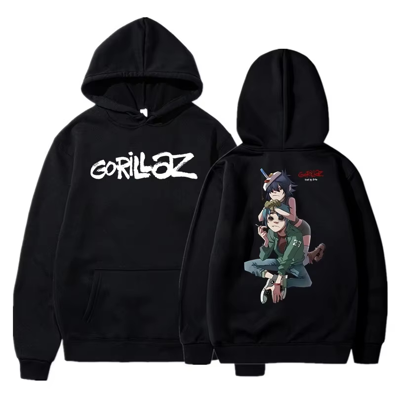 Gorillaz Graphic Sweatshirt Vi - Anime Merch Shopping recension och pris