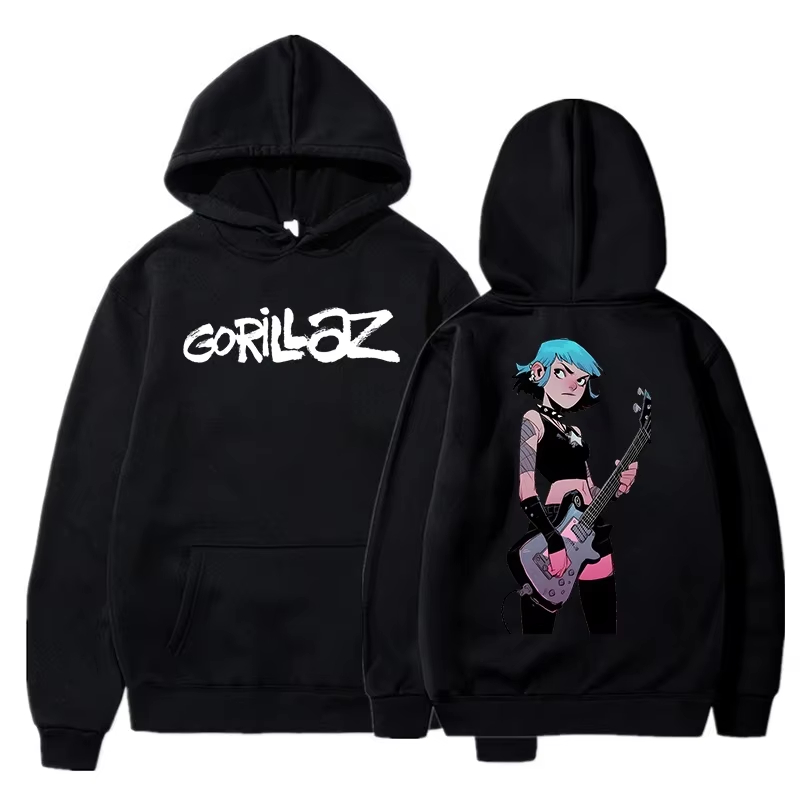 Gorillaz Graphic Sweatshirt Vi - Anime Merch Shopping recension och pris