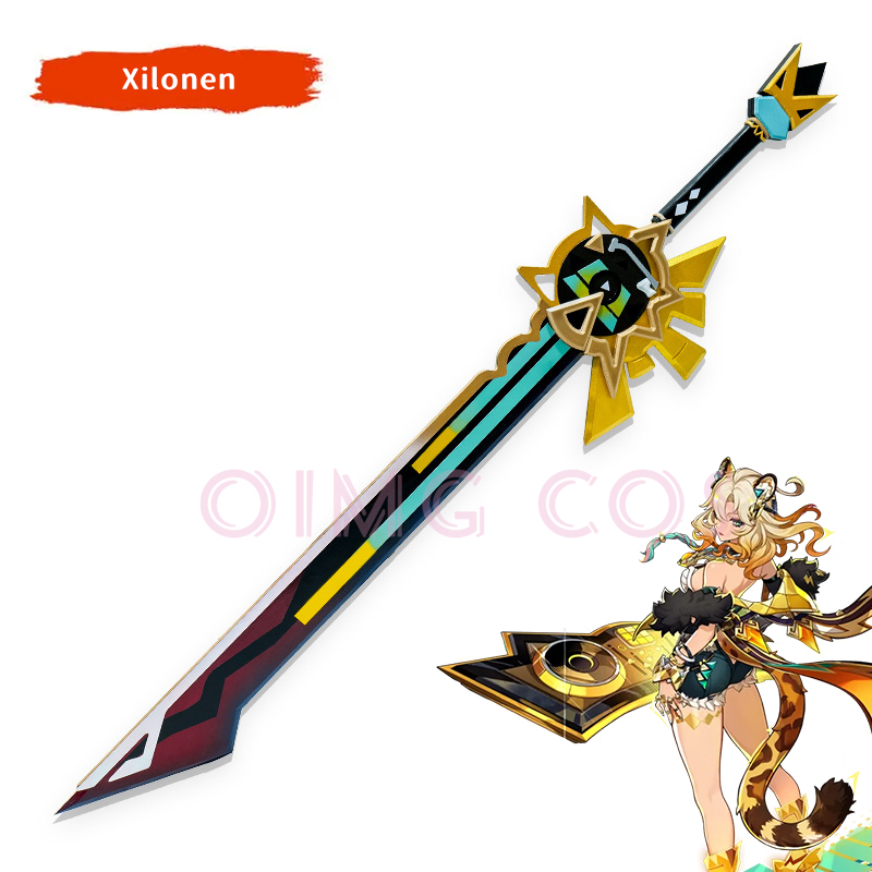 Genshin Impact Xilonen Cosplay - Cosplay Prop Sword recension och pris