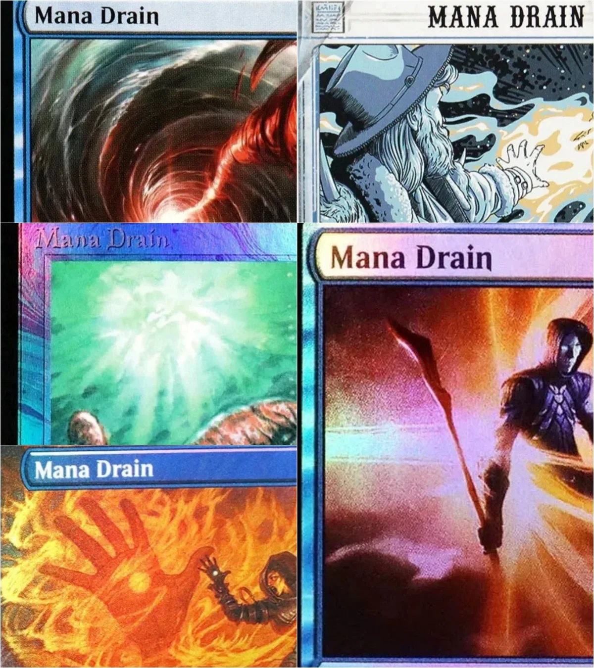 [‘’Mana Drain‘’] TCG Magical C - Themed Playing Card recension och pris
